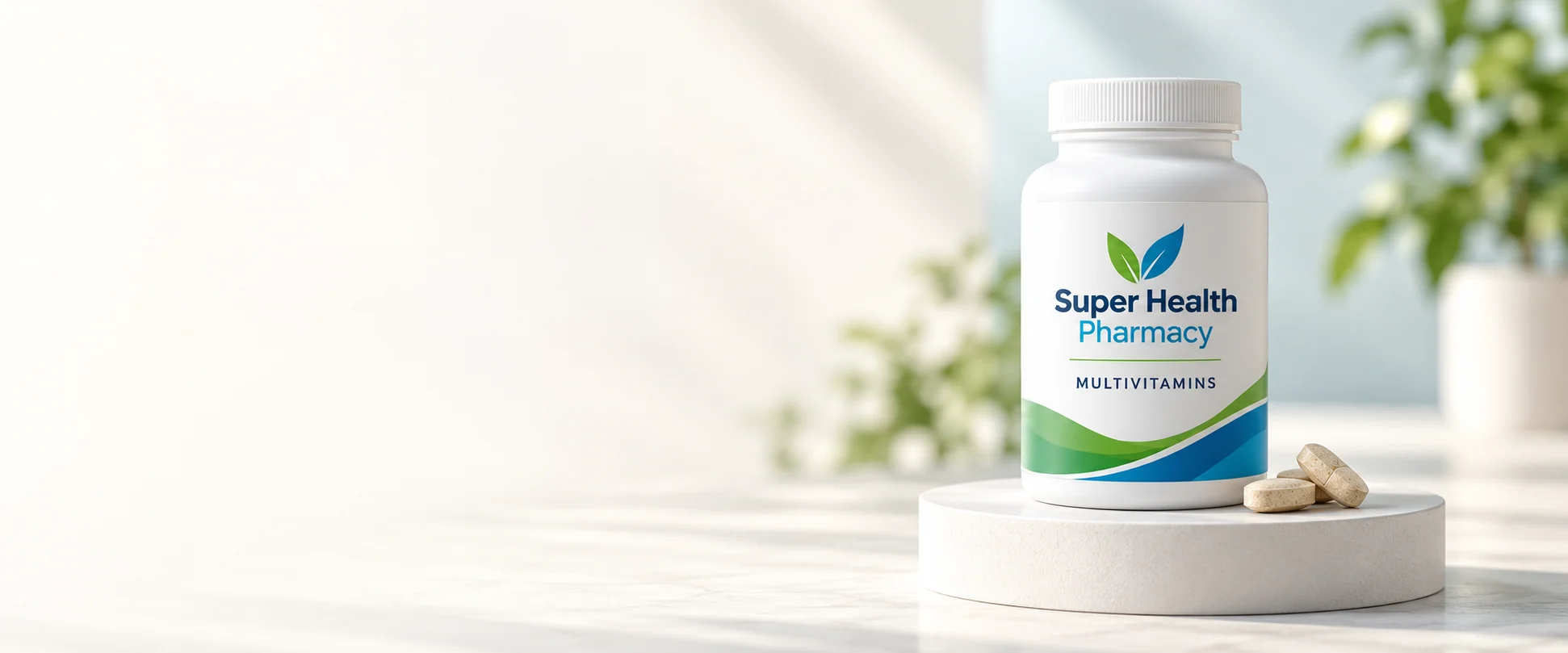 Free multivitamins at Super Health Pharmacy